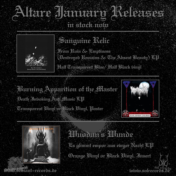 Altare January Batch in Stock